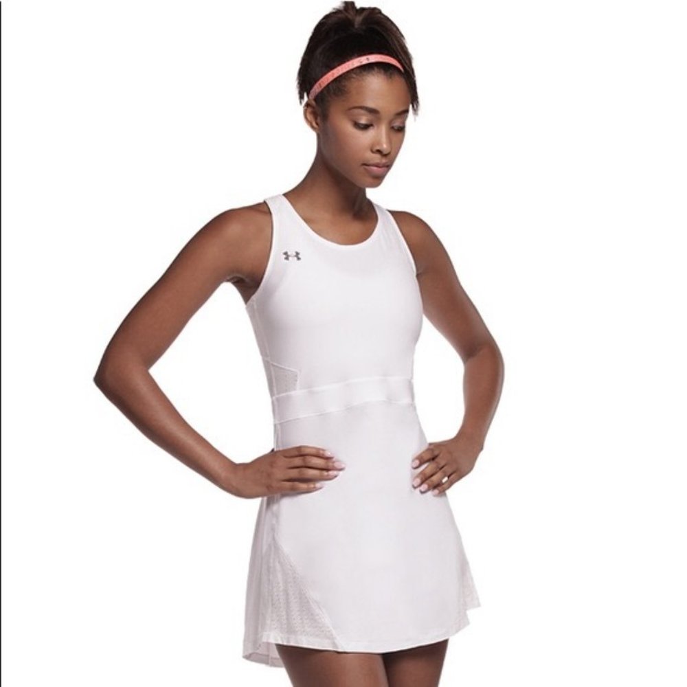 Under Armour White Tennis Dress Size M